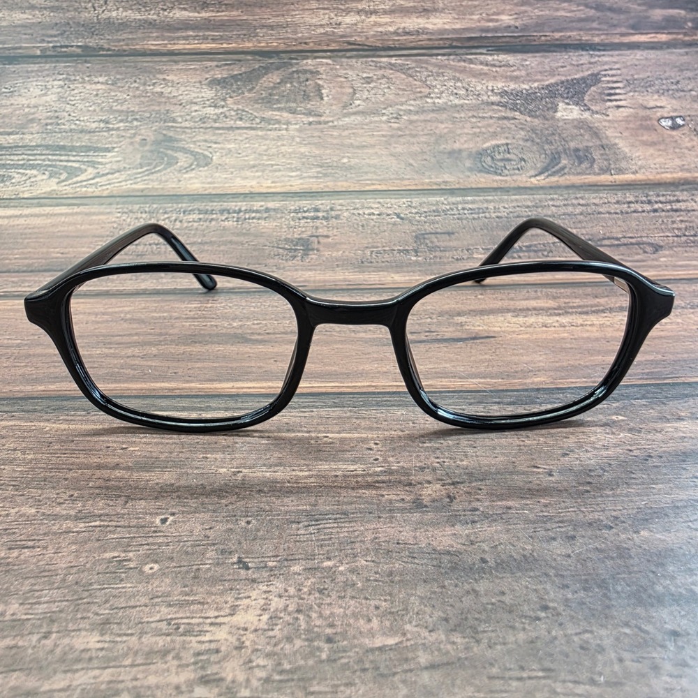 Rochester Optical Black‎ Oval Eyeglass Frames Vintage Style 150mm FRAMES ONLY